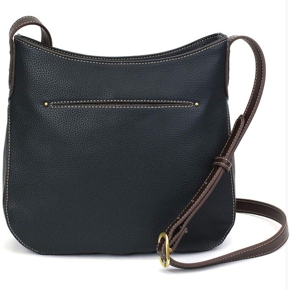 Chala paw print crescent crossbody bag. - Picture 2 of 9